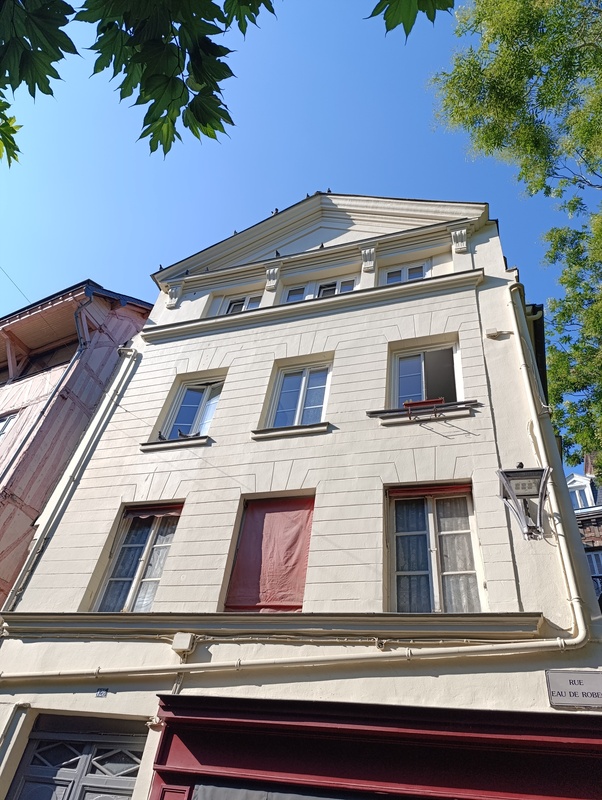 Crédit photo : cerema Immeuble néoclassique à enduit jointé